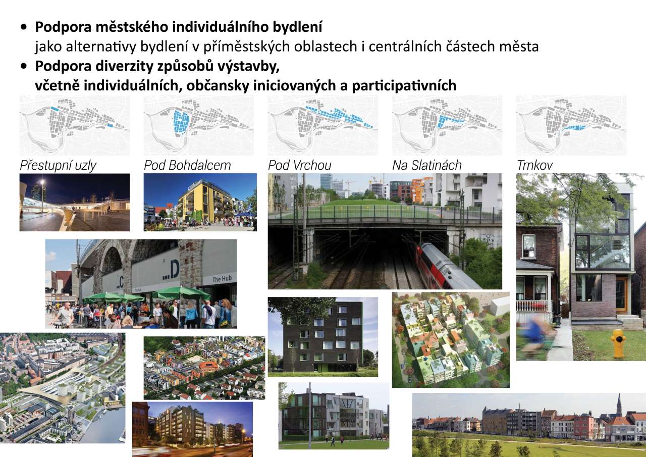 New city quarter Bohdalec-Slatiny
