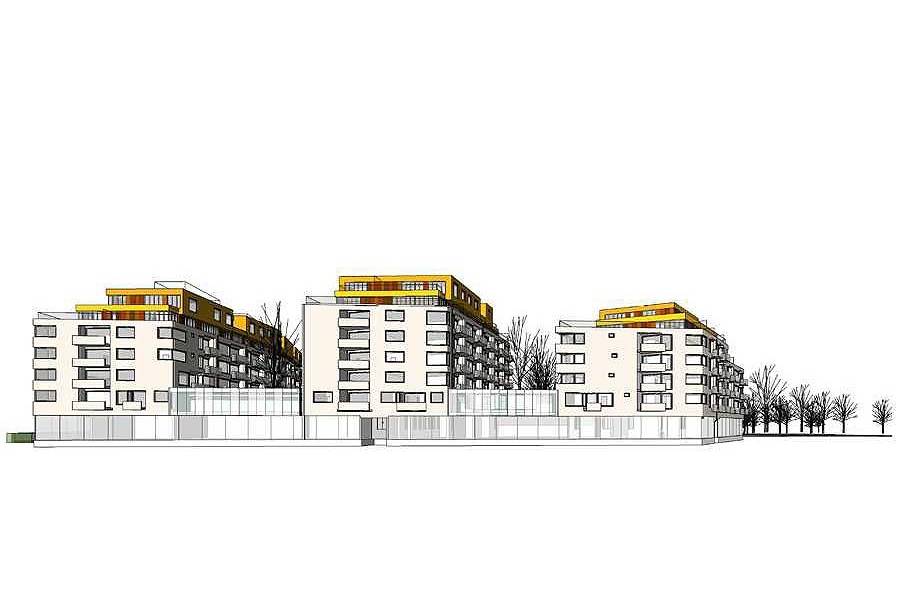 Afi Karlín appartment house