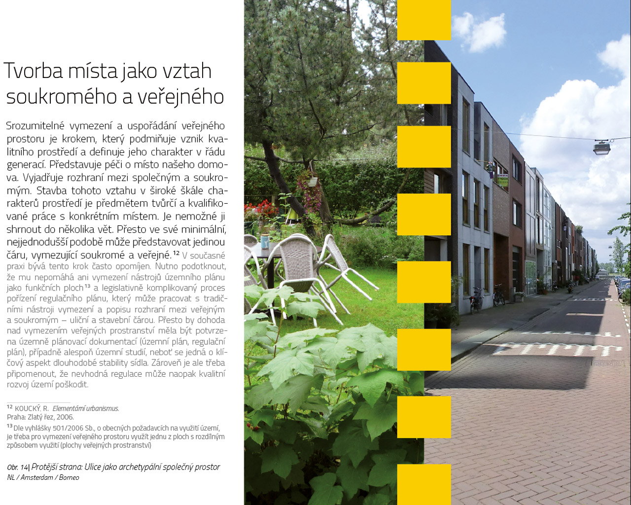 Můj dům, naše ulice: coordinated construction of individual housing