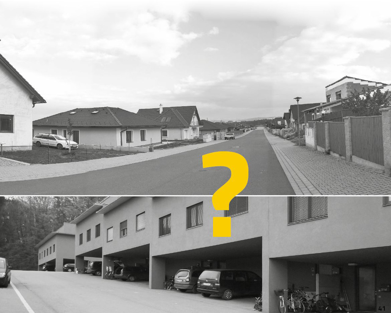 Můj dům, naše ulice: coordinated construction of individual housing