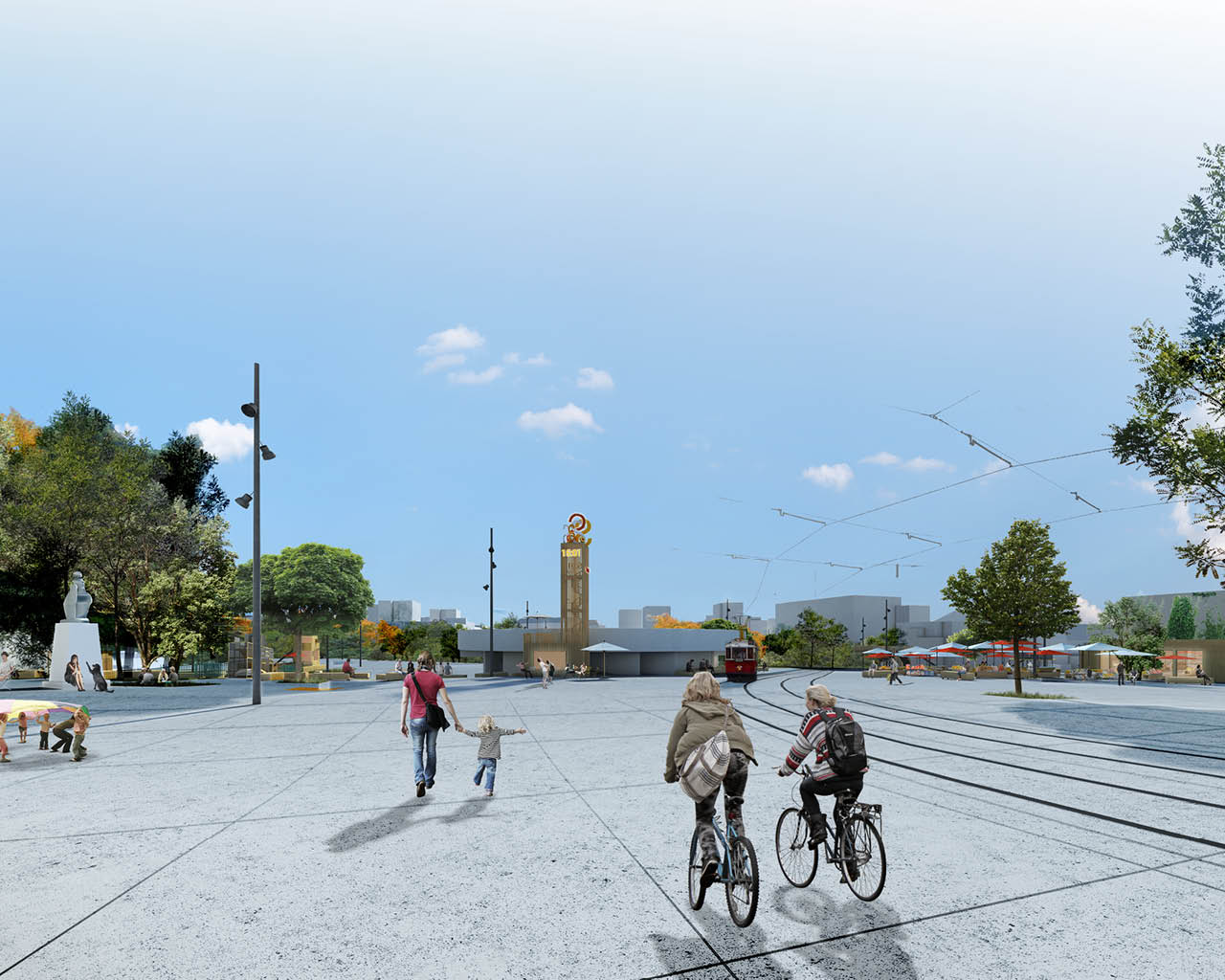 Strašnice square