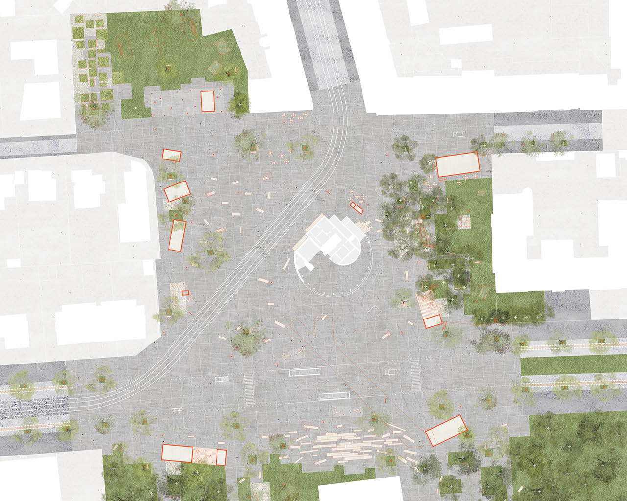 Strašnice square
