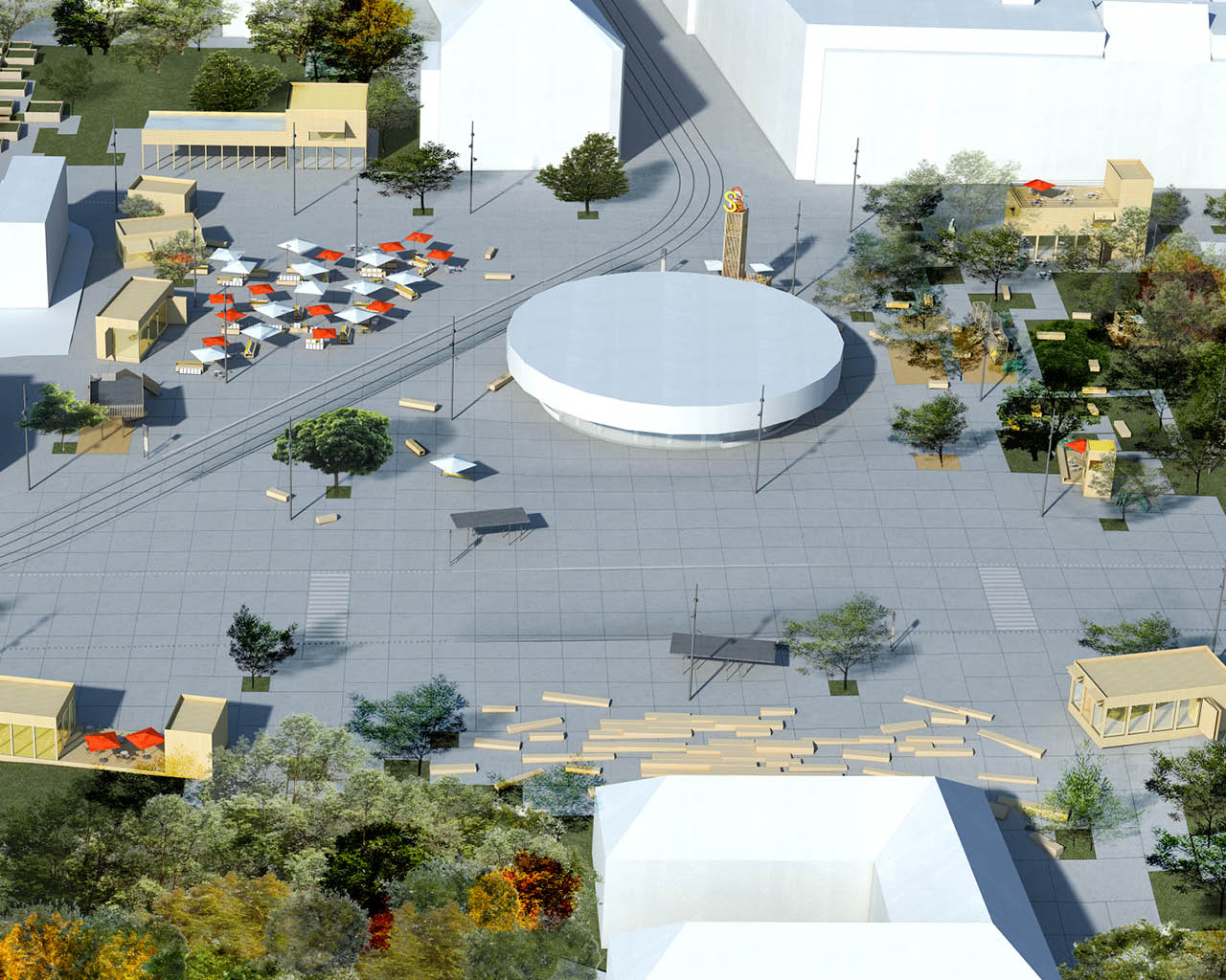 Strašnice square