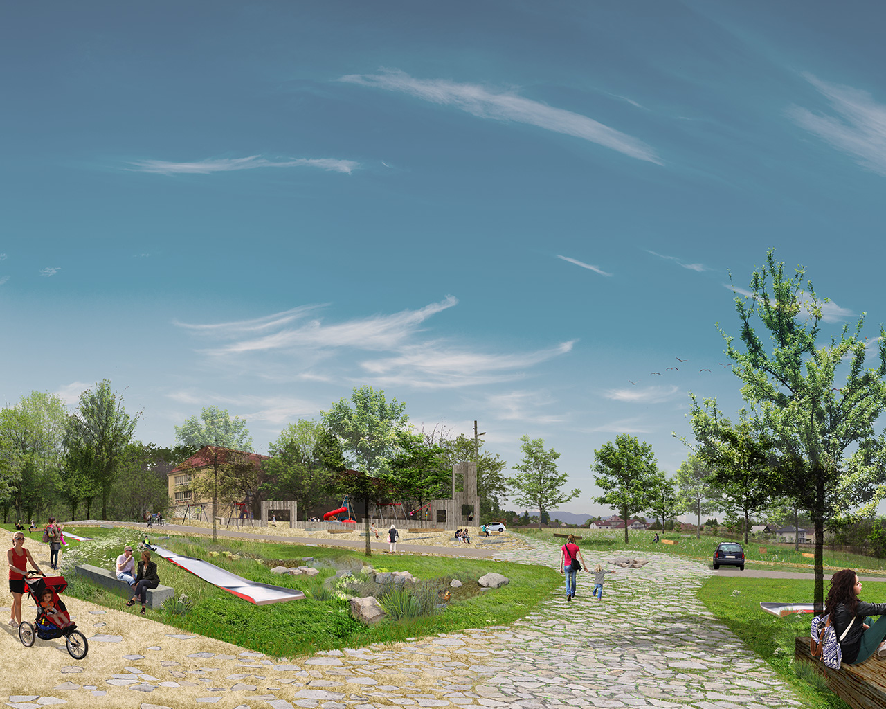 Černošice public spaces