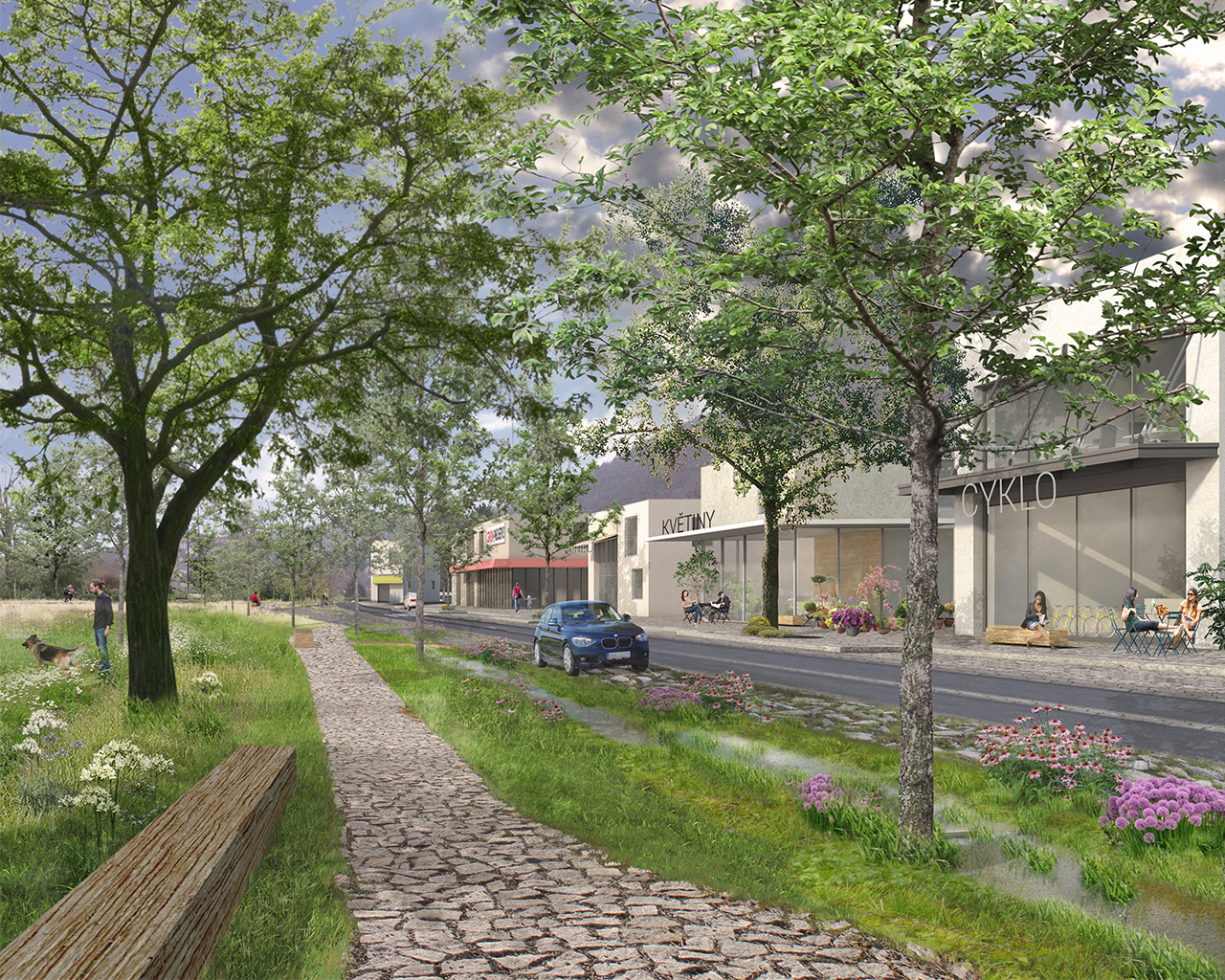 Černošice public spaces
